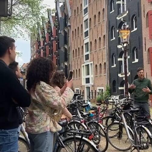 778 - Amsterdam Visite guidée à vélo