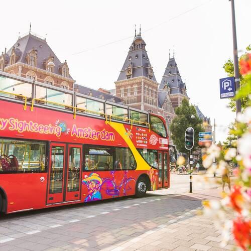 City Sightseeing Amsterdam : Visite en bus touristique Hop-on Hop-off