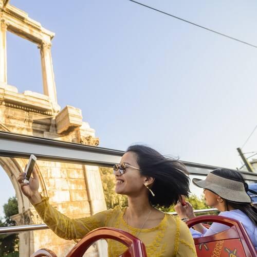 778 - Athènes : visite en bus à arrêts multiples  