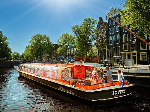 Amsterdam : croisière sur les canaux de la ville