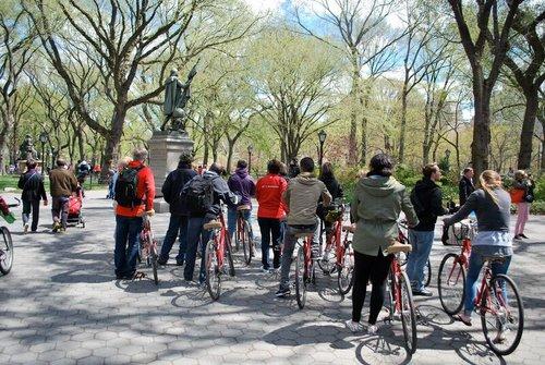 Central Park : visite guidée à vélo