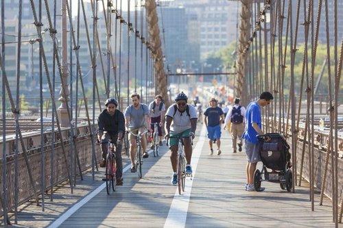 Pont de Brooklyn : tour en vélo