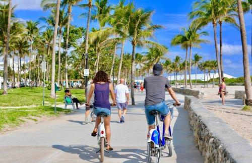 South Beach : tour privé en vélo