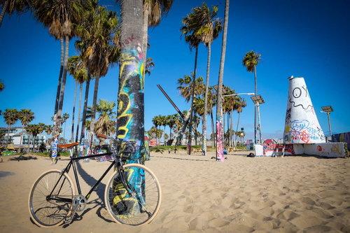 Los Angeles : visite partagée à vélo de Santa Monica et Venice Beach
