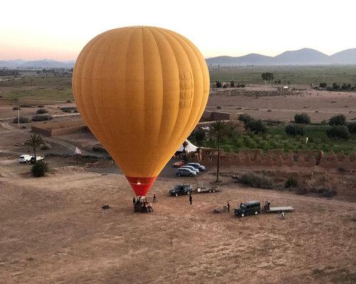 Vol en montgolfière à Marrakech : vol et promenade à dos de chameau